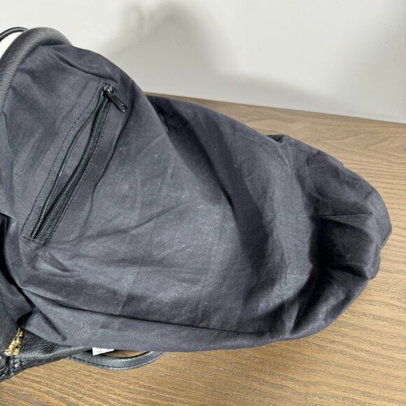 Black Snakeskin-Embossed Shoulder Bag — NWOT - Picture 8 of 12